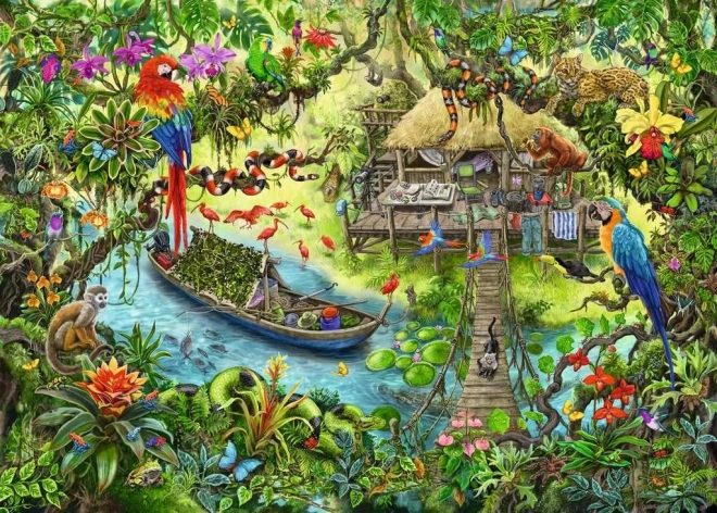 Exit KIDS Puzzel: Jungle 368 stukjes