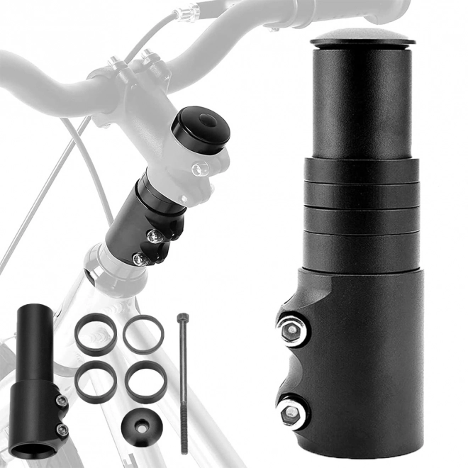 Verstelbare stuurpenadapter voor de fiets
