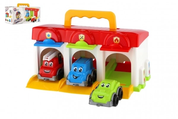 Garage met autootjes en accessoires Technok Toys