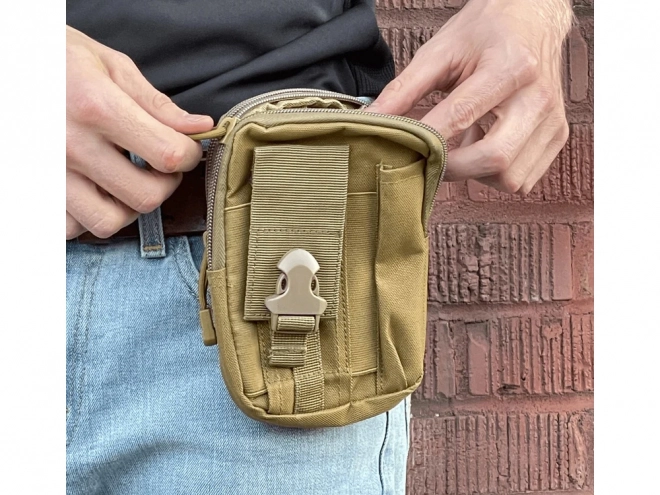 Tactische heuptas - beige