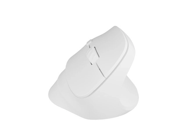 Verticale draadloze muis Crake 2 BT 5.2 + 2.4GHz wit