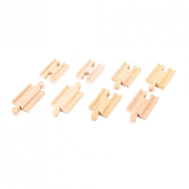 Bigjigs Rail Spoorverbindingen 7 cm 8 stuks