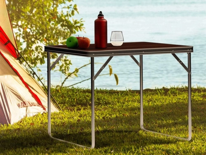 Opvouwbare tuintafel met handvat