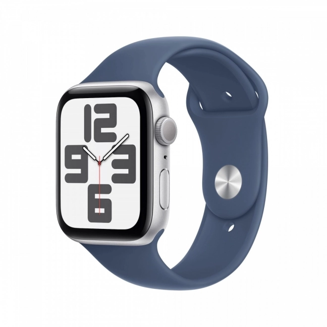 Slimme horloge SE 40 mm Zilveren Aluminium met Blauw Sportbandje Maat S/M