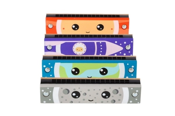 Houten kinderaccordeon 13 cm
