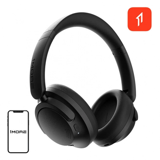 Hoofdtelefoon 1MORE, ANC SonoFlow SE (zwart)