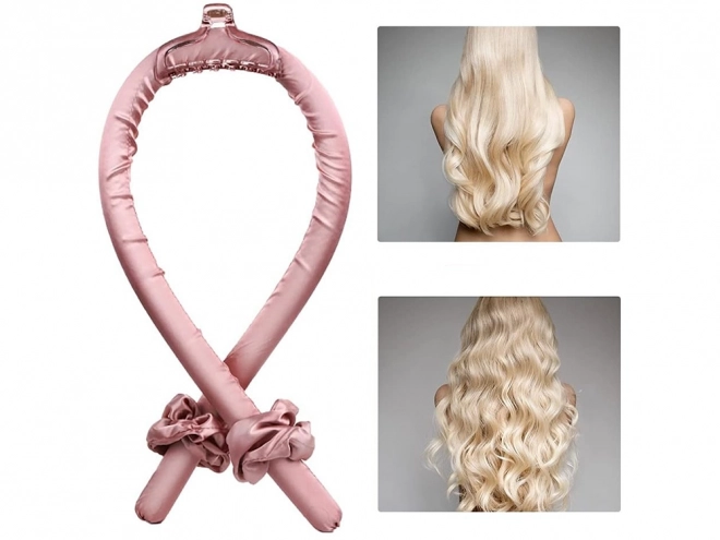 Hitteloze roze haarroller voor golvend haar