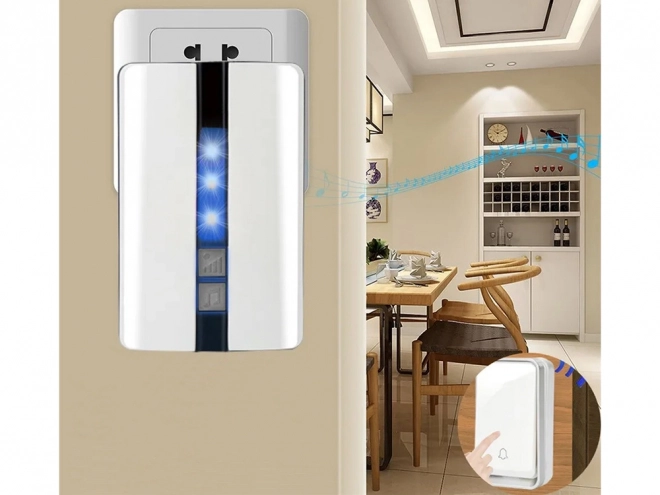 Draadloze deurbel zonder batterij IP44