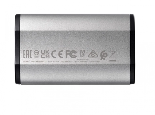 Externe SSD-schijf ADATA SD810 1TB USB 3.2C 20Gb/s zilver