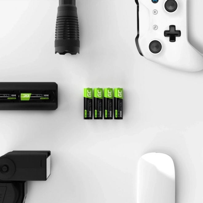Oplaadbare AA-batterijen R6 2600mAh 16 stuks