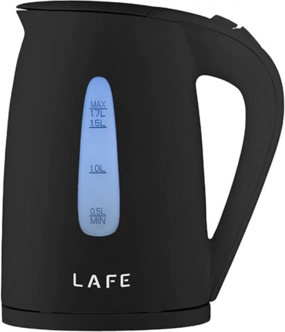 Elektrische waterkoker LAFE Essential, zwart