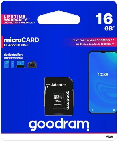Goodram microSD-geheugenkaart 16GB