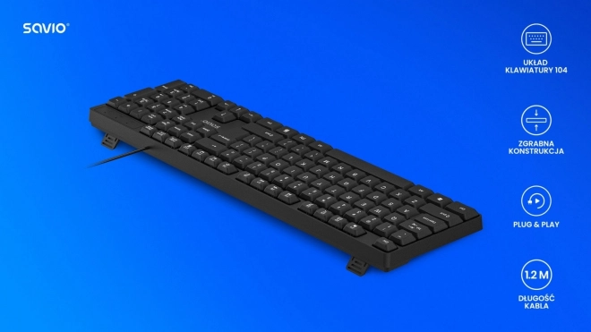 Bekabeld toetsenbord KB-01