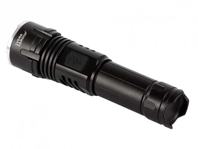 Militaire tactische zaklamp Bailong met LED CREE XHP160