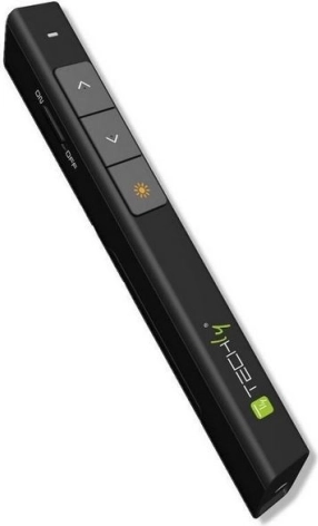 Draadloze presentator met laserpointer – zwart