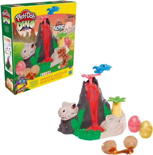 Play-Doh Dino Crew lava eiland vulkaan