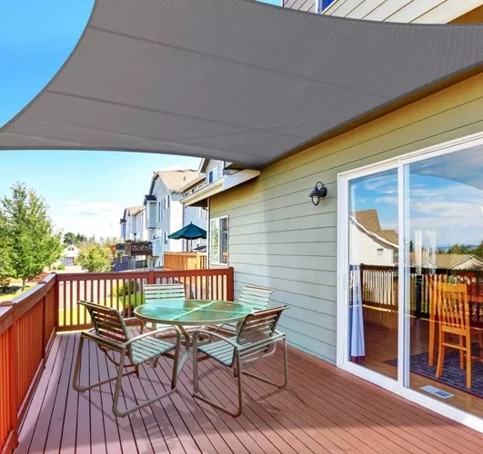 Betrouwbare schaduw en aangenaam klimaat