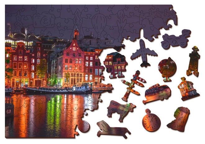 Dubbelzijdige puzzel 2-in-1