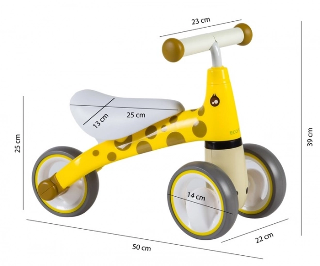 Balanceerfiets "Giraffe" ECOTOYS