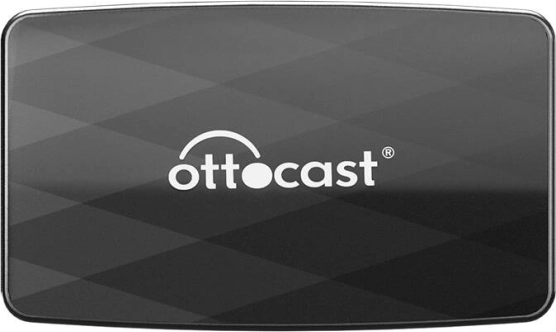 Draadloze Ottocast-adapter voor CarPlay, Android Auto en AirPlay – zwart