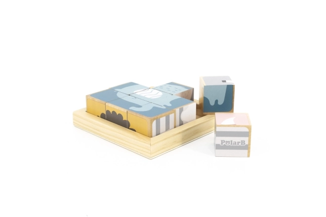 Houten blokken 9 stuks