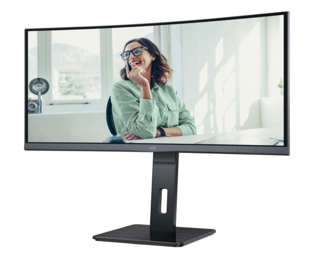 Gebogen monitor AOC CU34P3CV 34" 100Hz VA