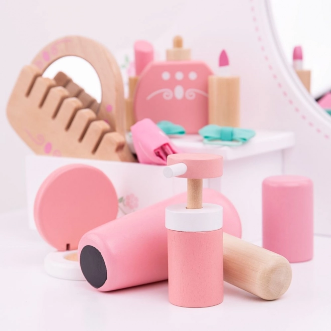 Bigjigs Toys houten cosmeticaset in koffer (11-delig)