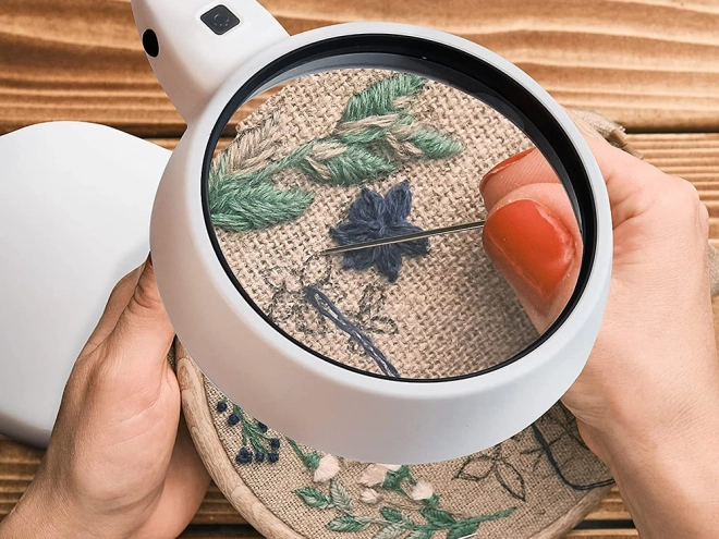 Cosmetische loep met LED verlichting