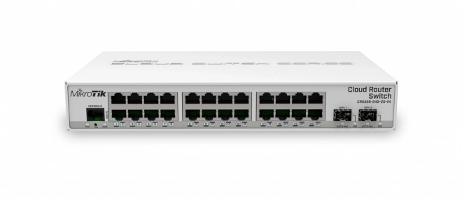 MikroTik Cloud Router Switch 24-poort GbE 2xSFP+ Schakelaar