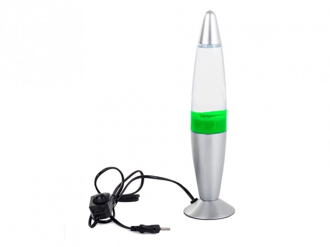 Lavalamp nachtlamp met was