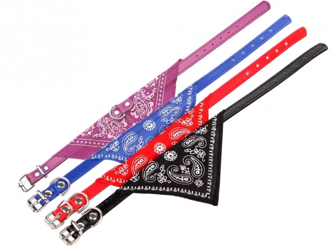 Stijlvolle halsband voor honden en katten met sjaal