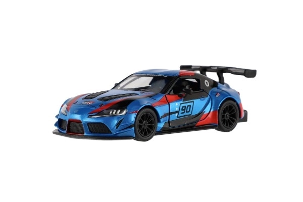 Auto Kinsmart Toyota GR Supra Racing metaal 13 cm
