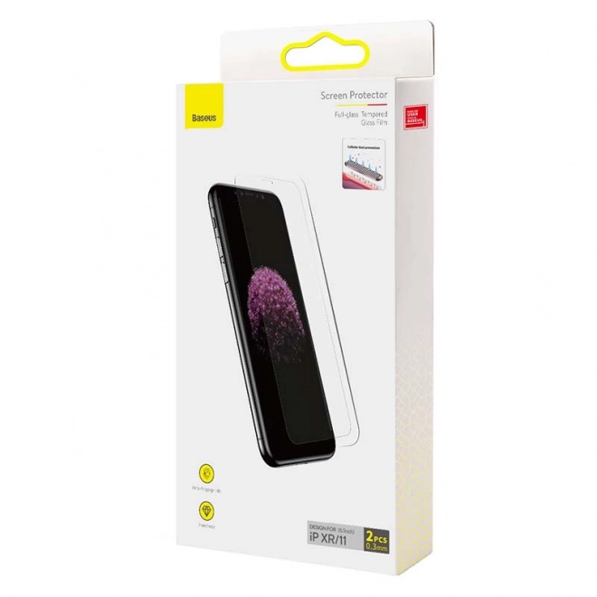 Baseus gehard glas voor iPhone XR/11