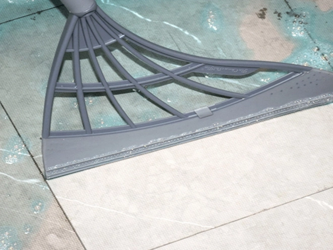 Siliconen waterborstel met trekker
