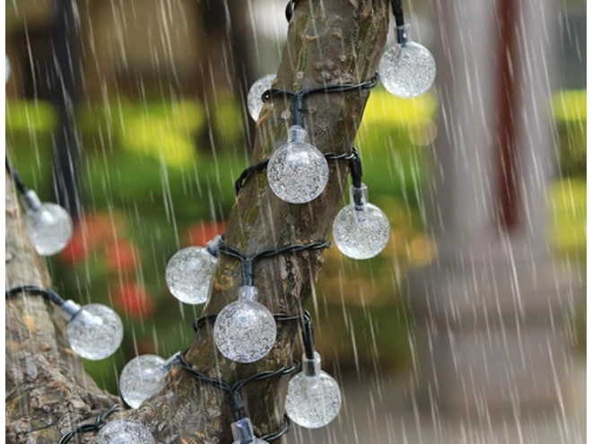 Tuin solar lichtslinger meerkleurig