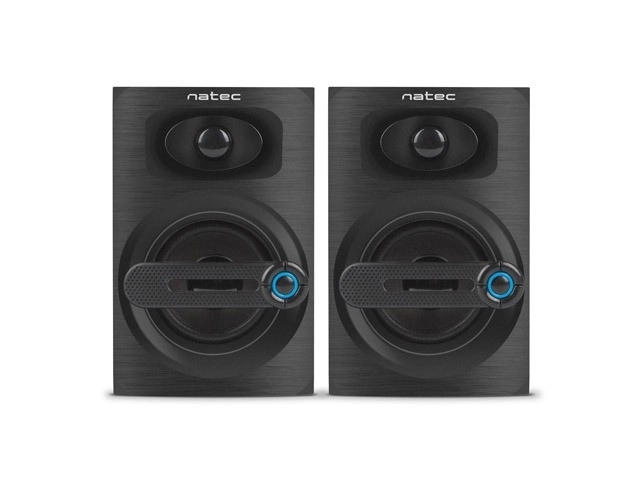 Luidsprekers 2.0 Natec Cougar 6W RMS zwart