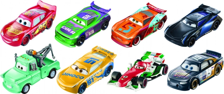 Favoriete personages uit Disney Pixar Cars