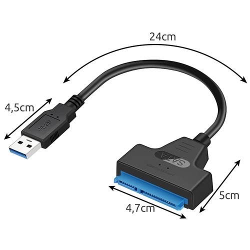 USB-adapter naar SATA 3.0 Izoxis 23603