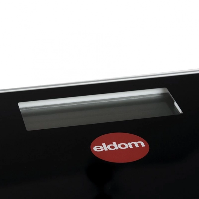 Elektronische badkamerweegschaal ELDOM GWO250 LCD zwart