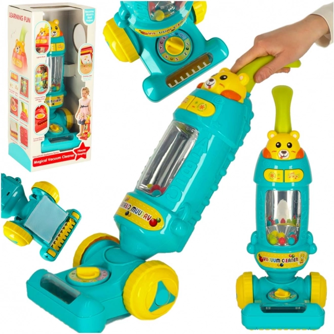 Interactieve kinderstofzuiger met licht en geluid 46 cm