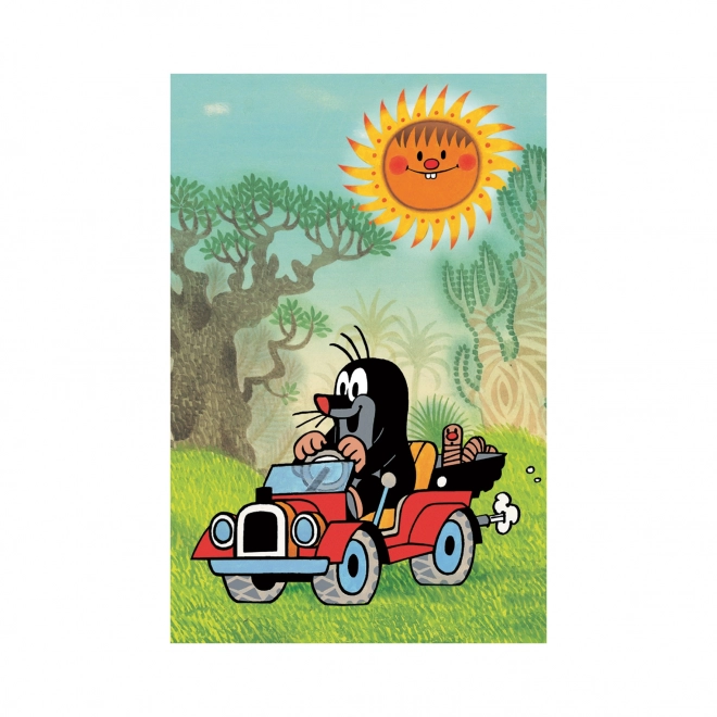 Minipuzzel met Krteček 54 stukjes