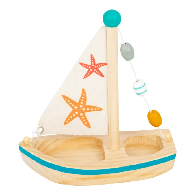 Small Foot Water speelgoed zeilboot zeester