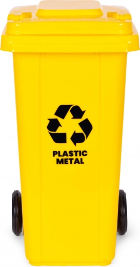 Duurzame HDPE-constructie en sluitend deksel