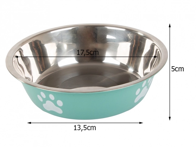 Grote metalen waterbak voor honden en katten