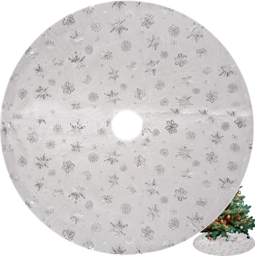 Decoratieve zilveren sneeuwvlokken