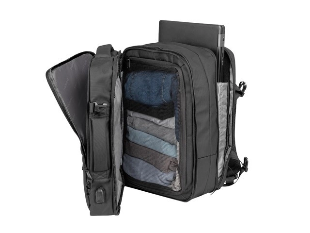 Rugzak voor laptop Natec Camel Pro 17,3" zwart