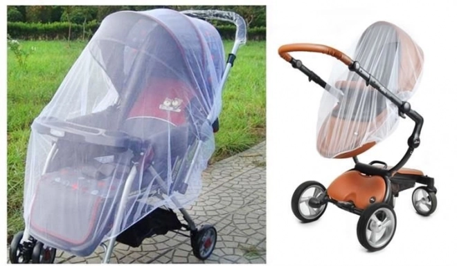 Muskietennet voor kinderwagen