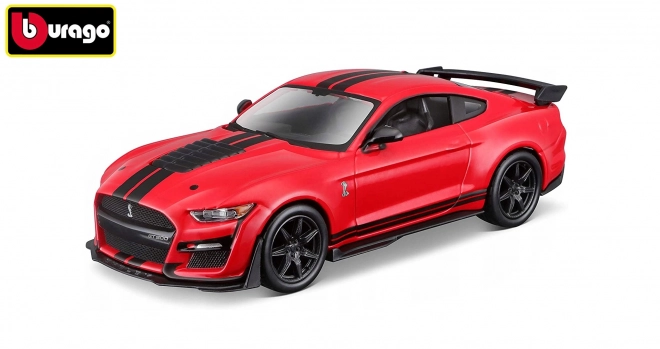 Ford Shelby GT500 rood model in schaal 1:32