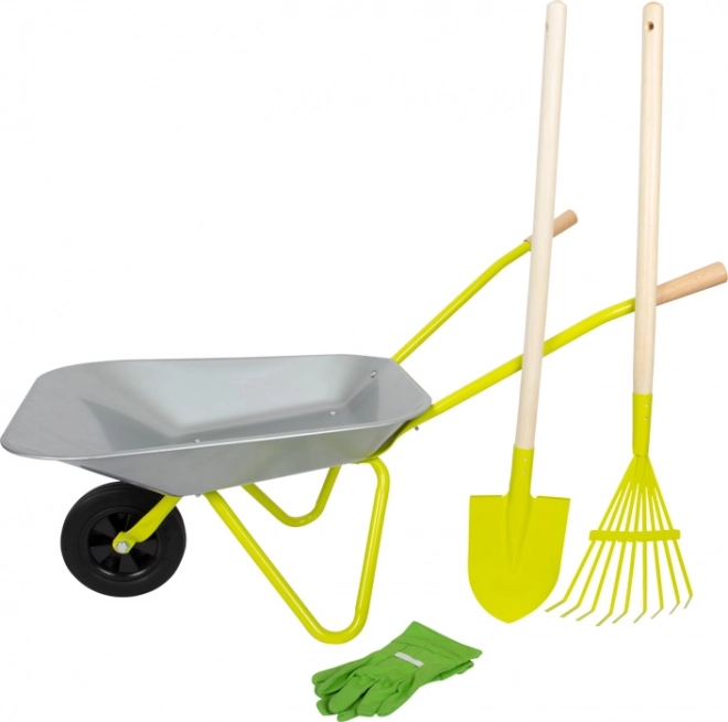 Small Foot Kruiwagen met tuingereedschap