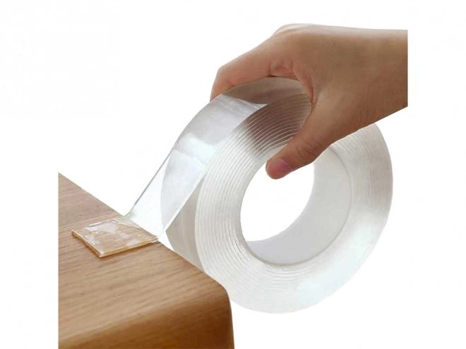 Transparante dubbelzijdige nano tape 5 meter